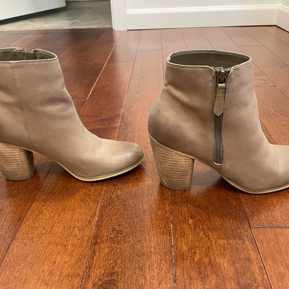 Tan Ankle Booties - Picture 5 of 9